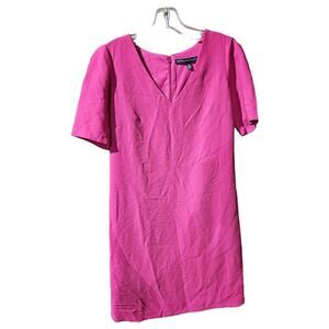 WHITE HOUSE BLACK MARKET Pink Sheath Dress - Size 0